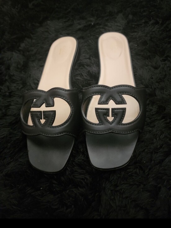 Gucci Shoes - Authentic Gucci Sandals - Slide Style